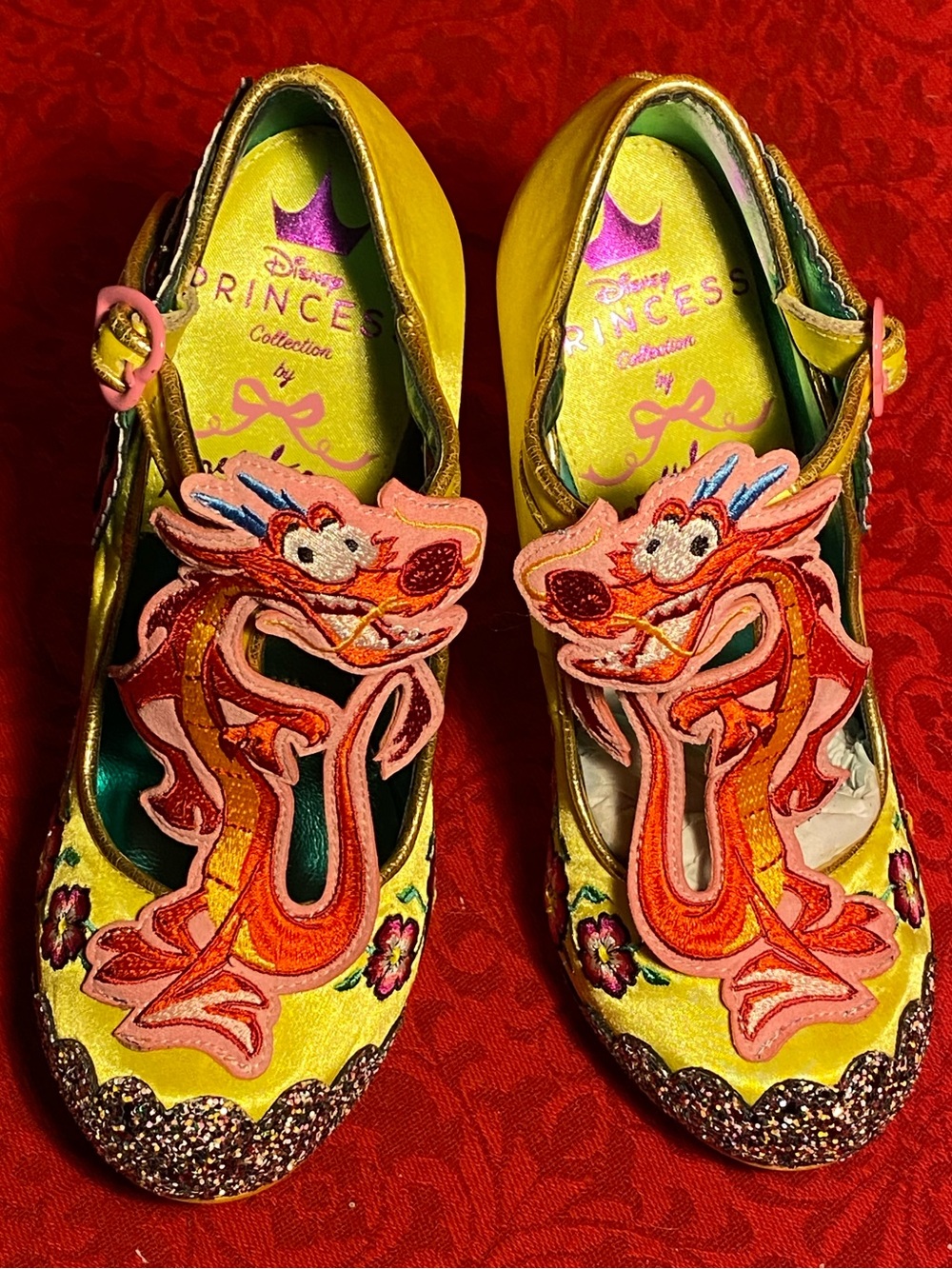 Irregular Choice Disney Princess”Let Your True Self Shine” special heels MULAN,8 - Picture 5 of 14
